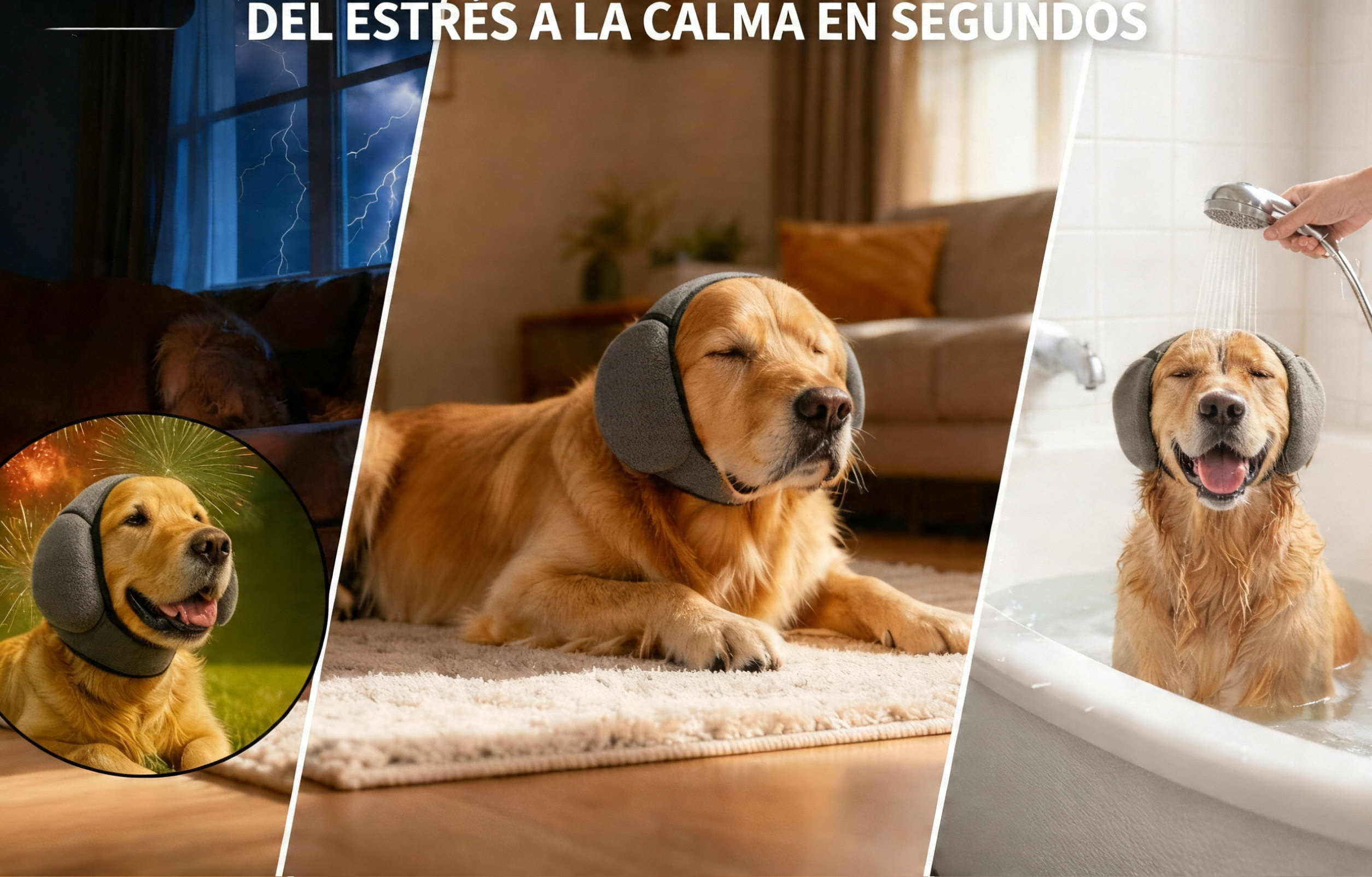 Protector Auditivo Para tu canino