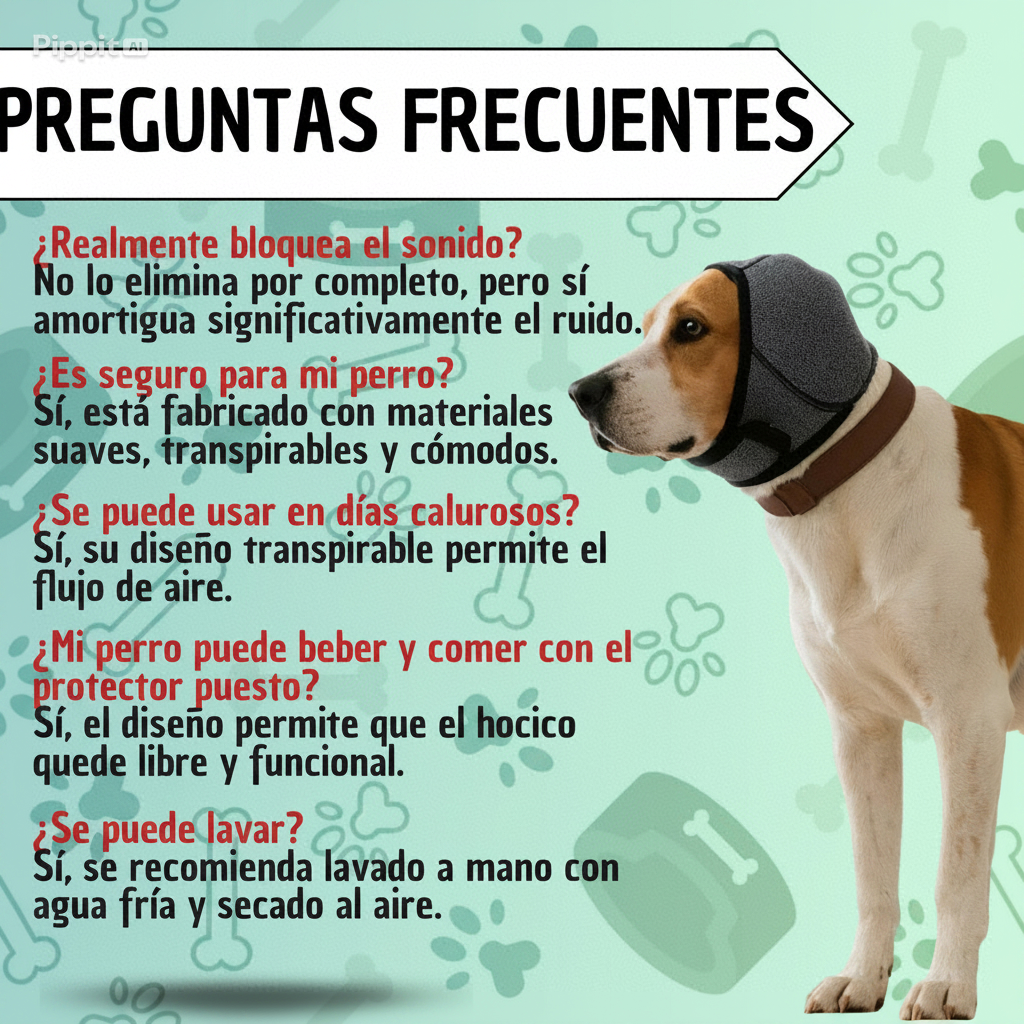 Protector Auditivo Para tu canino